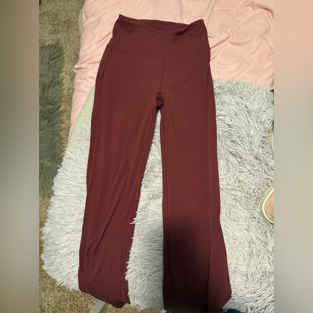 lululemon athletica Burgundy Leggings